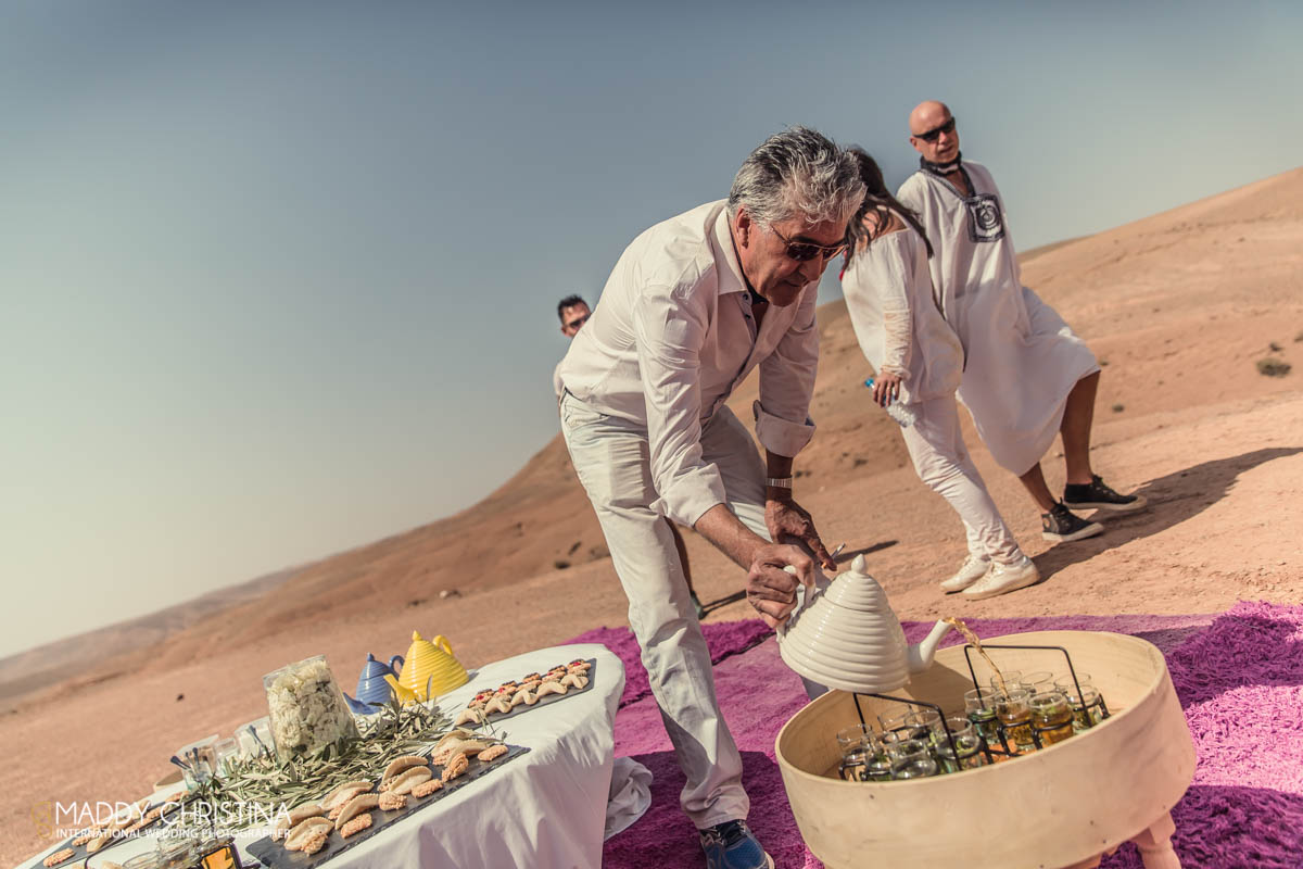 restaurant dejeuner desert marrakech